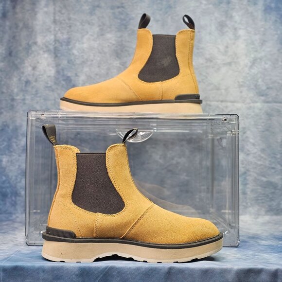 Sorel Hi-Line Chelsea Boot Geo Yellow Jet Size 9.5 - Picture 2 of 6
